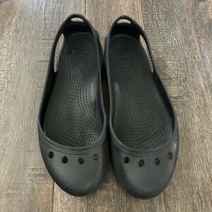Crocs Women's Kadee Ballet Flats Black Size 8 Great for Spring and Summer!
